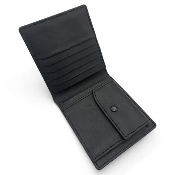 Classic Black Leather Wallet