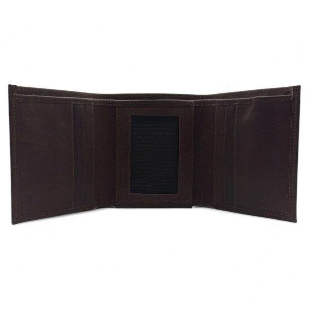 Classic Brown Genuine Leather Wallet - Slim & Stylish - Image 2